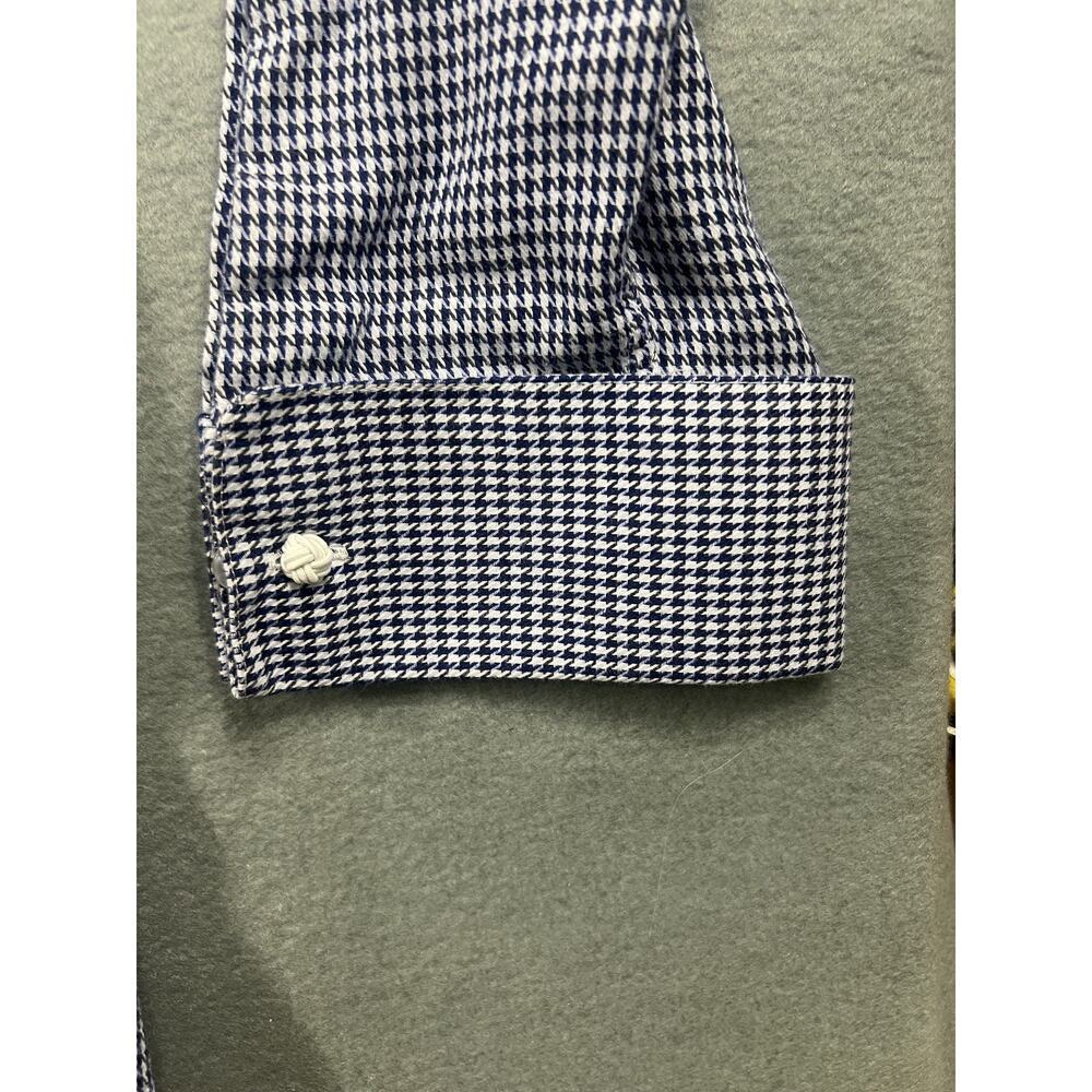 Stacy Adams Men's Button-Down Cotton Shirt, Size 18.5, Long Sleeve - Picture 7 of 11